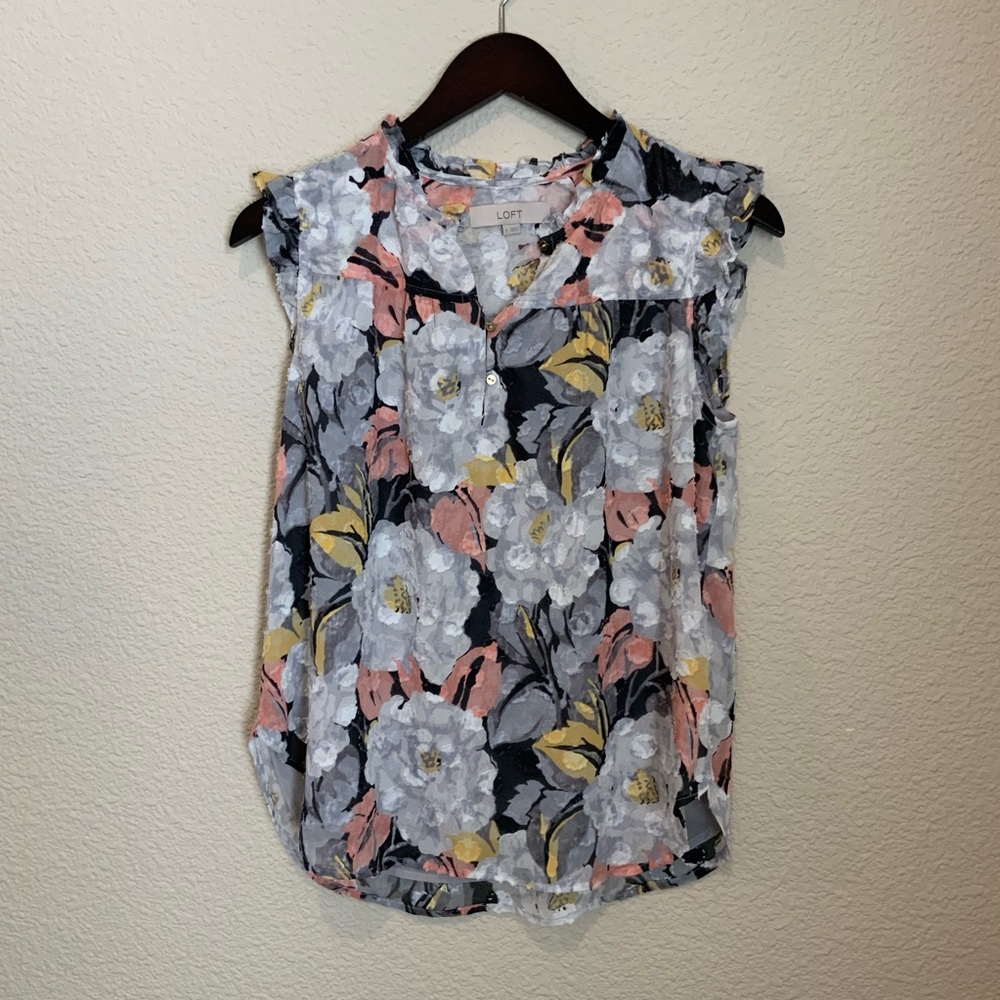 Loft sleeveless top